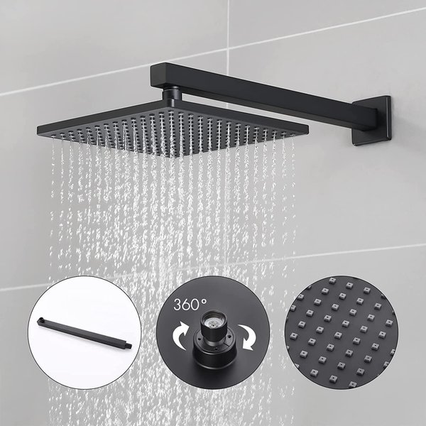 American Imaginations 13.5-in. W Shower Kit_ AI-36172